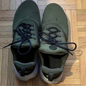 Women or Youth Olive Nike Sneakers
